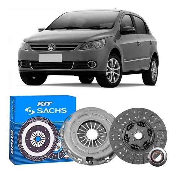 Kit Embreagem Vw Gol/saveiro 1.8/2.0 85/ Sachs 6561