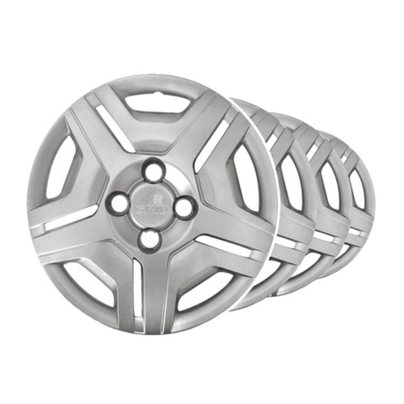 Jogo Calota 4 Pcs Aro 14 Gm Onix/prisma 14/17 Mod. Joy Cubo Baixo Grid 194cb