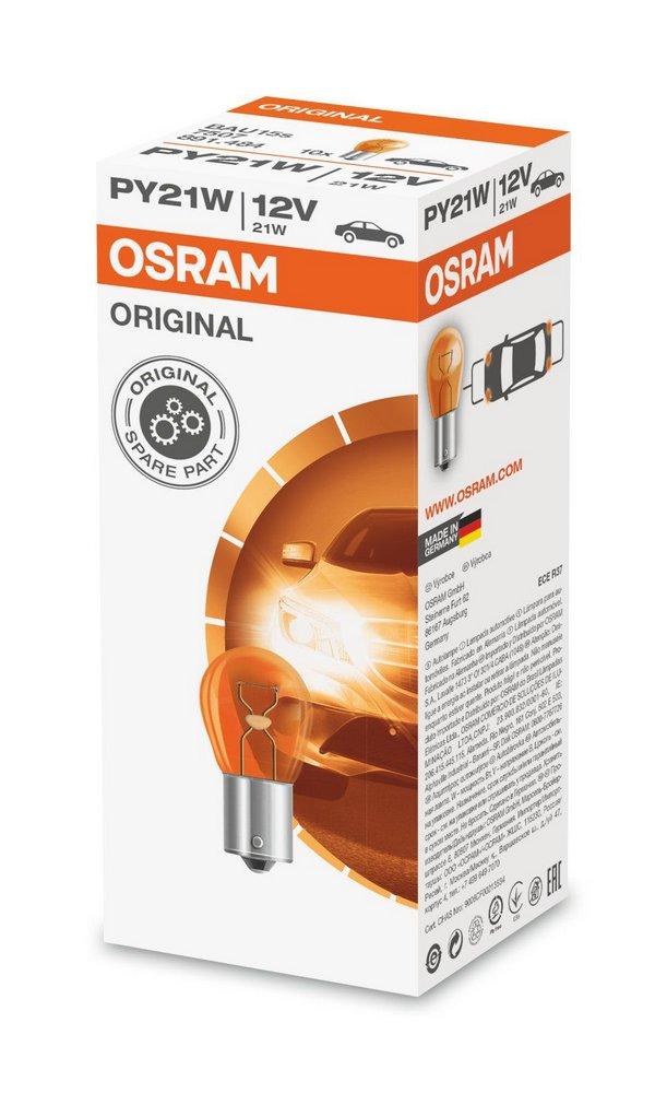 Lampada Osram Metal P21w 12v 7507a