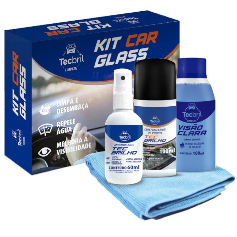 Kit Limpeza Car Glass Tecbril 5920192