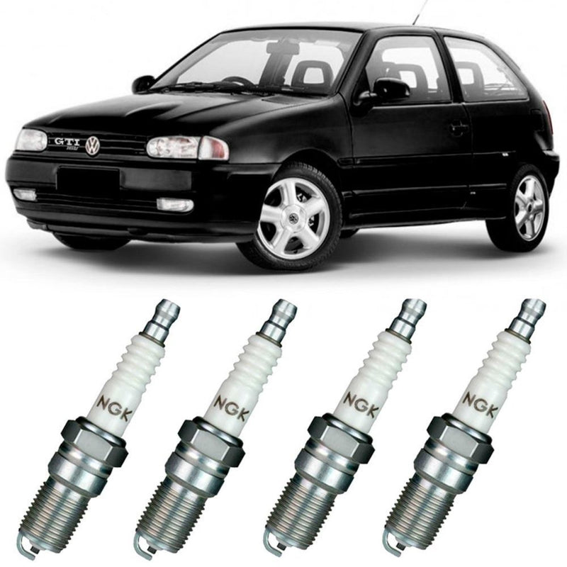 Jogo Vela De Ignição Vw Gol G1 1.6 Ae /91 Ngk Bcpr5es