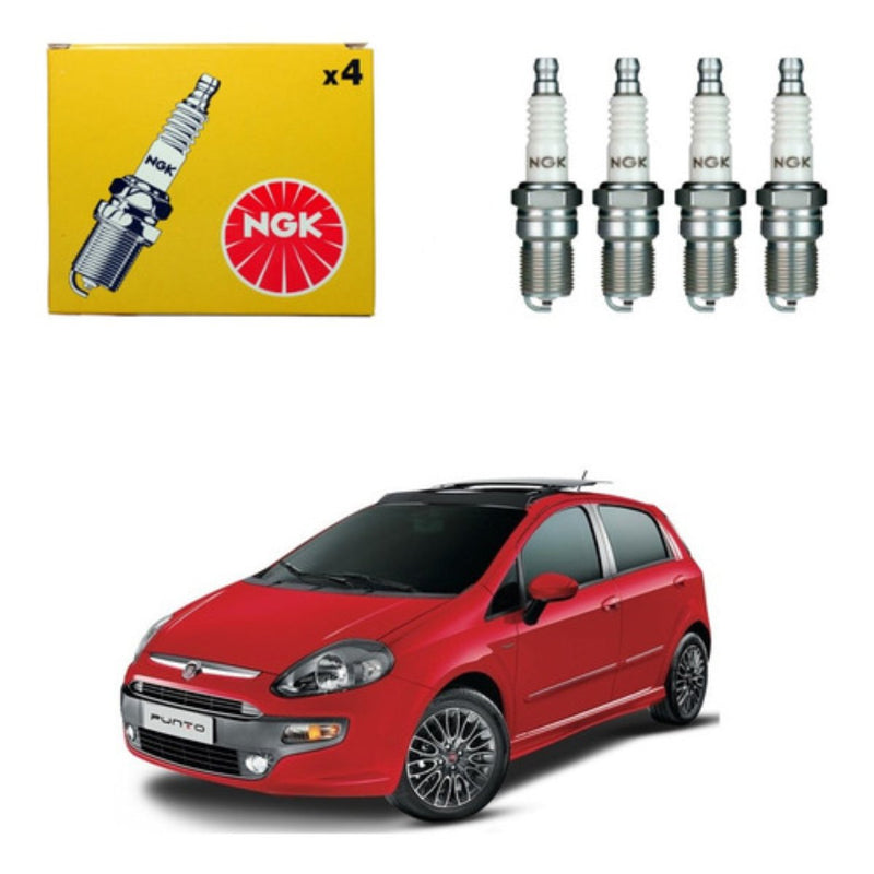 Jogo Vela De Ignição Fiat Palio/strada 1.5/1.6 Ngk Bkr5e