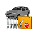 Jogo Vela De Ignição Fiat Palio/siena/strada 00/ Ngk Bkr5ekc