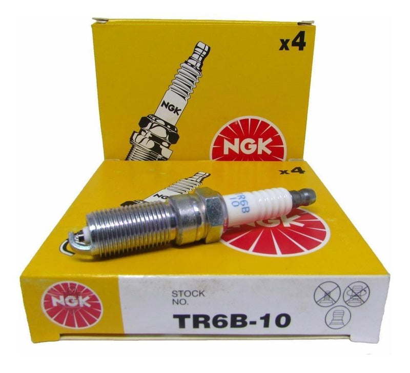 Jogo Vela De Ignição Ford Ka Zetec Rocam 99/ Ngk Tr6b10
