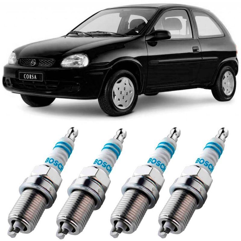 Jogo Vela De Ignição Gm Corsa 95/02 Bosch F000ke0p25