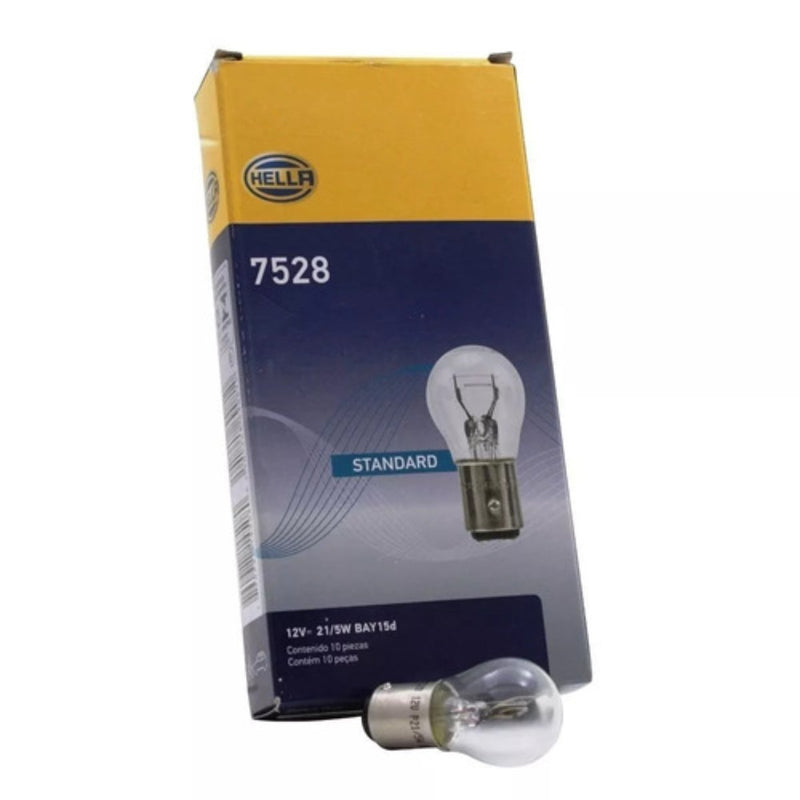 Lampada Hella 2 Polos P21/5w 12v 7528 (10un)