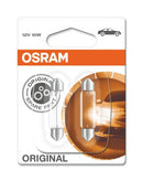 Lampada Osram Festoon 12v 10w Torpedo 6411