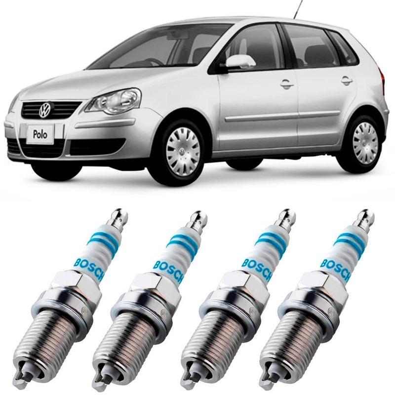 Jogo Vela De Ignição Vw Polo 01/08 Bosch F000ke0p06