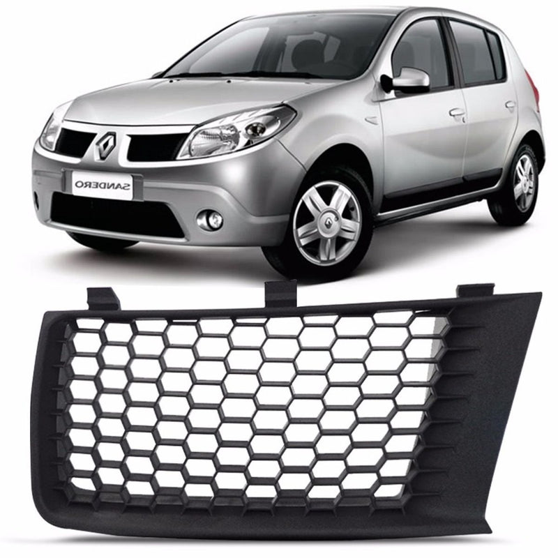 Grade Radiador Renault Sandero 09/11 Le Preto Blawer 8725