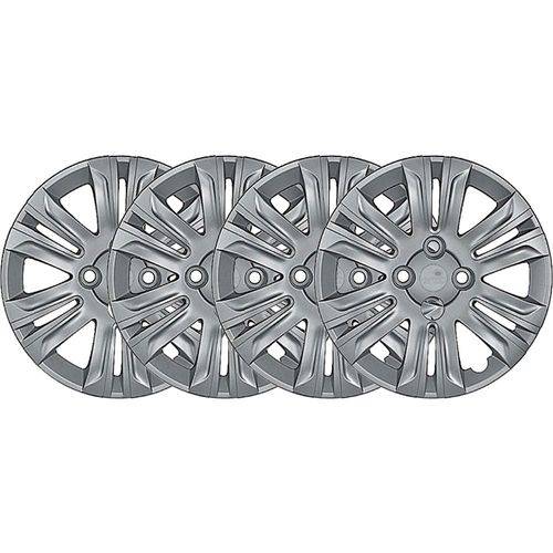 Jogo Calota 4 Pcs Aro 14 Fiat Doblo 15/ Cubo Alto Grid 209ca