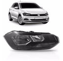 Farol Polo / Virtus 18/ Ld Masc.negra Friso Crom. Vw0912ld