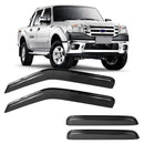 Calha Chuva Ford Ranger 96/11 Cab/dupla Fume Escuro 10013a