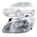 Farol Gm Celta/prisma 2007 A 2012 Esquerdo Cromado Zn444999