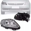 Farol Vw Gol G5 Ld Cromado H4 Simples 160712 Arteb