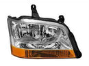 Farol Gm S10/ Gm Blazer 01/03 Ld H7/ H1 Cromado / Ambar