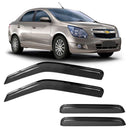 Calha Chuva Gm Cobalt 4 Portas 12/19 Fume Escuro 70012a