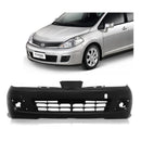 Parachoque Dianteiro Tiida 08/13 Liso C/furo C/friso Ns0134