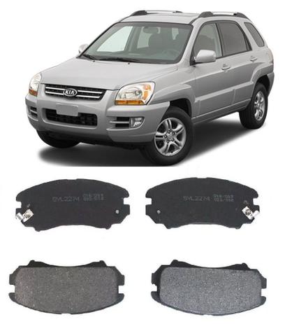 Pastilha Freio Traseiro Tucson 04/ Sonata 99/05 2276 Syl