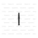 Amortecedor Traseiro Peugeot 207 08/15 Nakata Hg31137