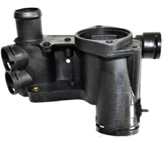 Carcaca Valvula Termostatica Vw Gol 1.0 At 8/16v C/aqu 87109