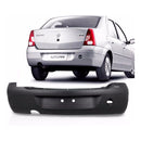 Parachoque Traseiro Renault Logan 07/10 Preto Rn0483