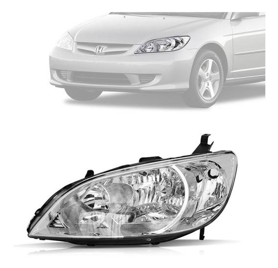 Farol Honda Civic 04/06 Le Manual Zn14143043