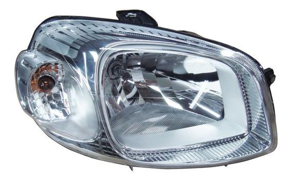 Farol Fiat Uno 11/14 Vivace Ld Crom 22690 Rf
