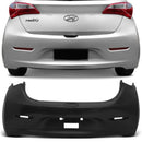 Parachoque Traseiro Hyundai Hb20 12/15 Hatch Pt 049692 Bbs