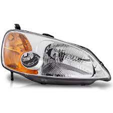 Farol Honda Civic 01/03 Ld Pisca Ambar 26230