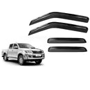 Calha Chuva Toyota Hilux 05/15 Cab/dupla Fume Escuro 12003a