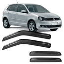 Calha Chuva Vw Polo 4 Portas 01/15 Fume Escuro Topmix 30016a