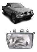 Farol Toyota Hilux Pickup 02/04 Le Depo 016123 Bbs