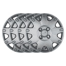 Jogo Calota 4 Pcs Aro 13 Gm Celta/prisma 08/10 Cubo Baixo Grid 062cb