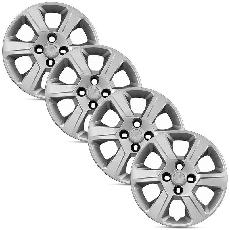 Jogo Calota 4 Pcs Aro 14 Gm Montana 11/13 Cubo Baixo Grid 370cb