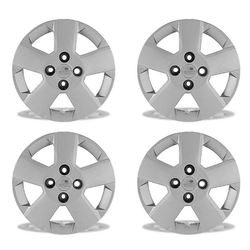 Jogo Calota 4 Pcs Aro 14 Gm Prisma/monatana 11/13 Cubo Baixo Grid 087cb