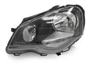 Farol Vw Polo 2007 A 2014 Esquerdo Mascara Negra Zn1414434