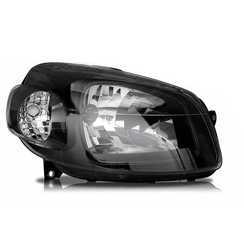 Farol Fiat Uno 11/14 Vivace Ld Masc Negra. Tyc 045652