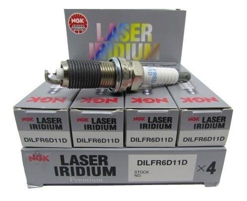 Jogo Vela De Ignição Gm Sonic 1.6 16v 12/ Ngk Ifr6ad7dg