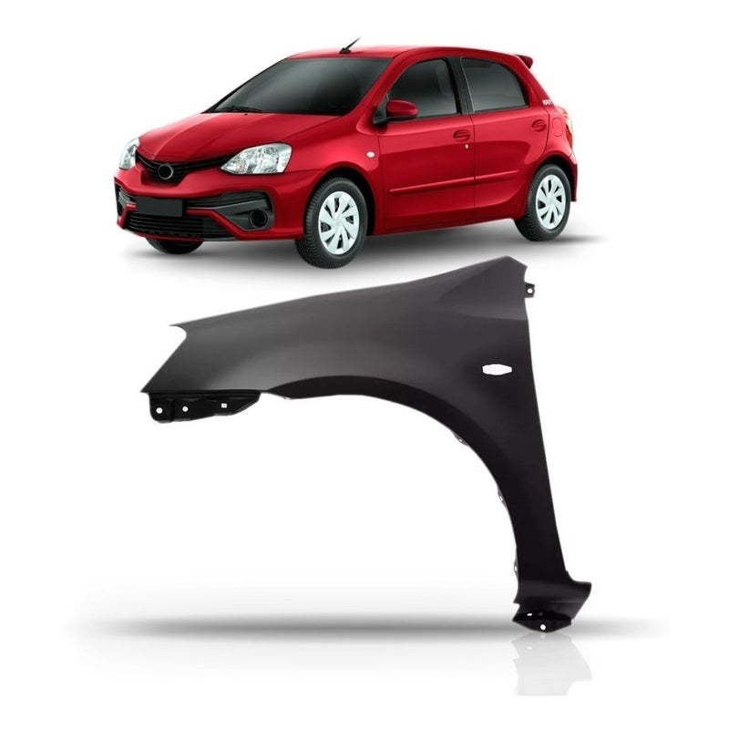 Paralama Toyota Etios 12/19 Esquerdo C/ Furo Centauro 86429