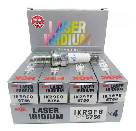 Jogo Vela De Ignição Fiat Punto 08/ Ngk Ikr9f8