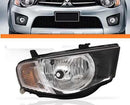 Farol Mitsubishi L200 09/13 Triton Le Pisca Cristal