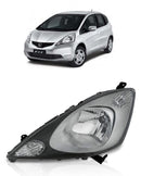 Farol Honda Fit 09/12 Le Masc.prata / Preta Zn6160087