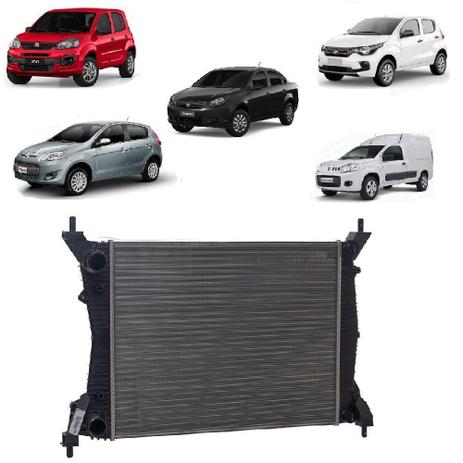 Radiador Fiat Uno Vivace/palio 12/ Gran Siena Rv2542