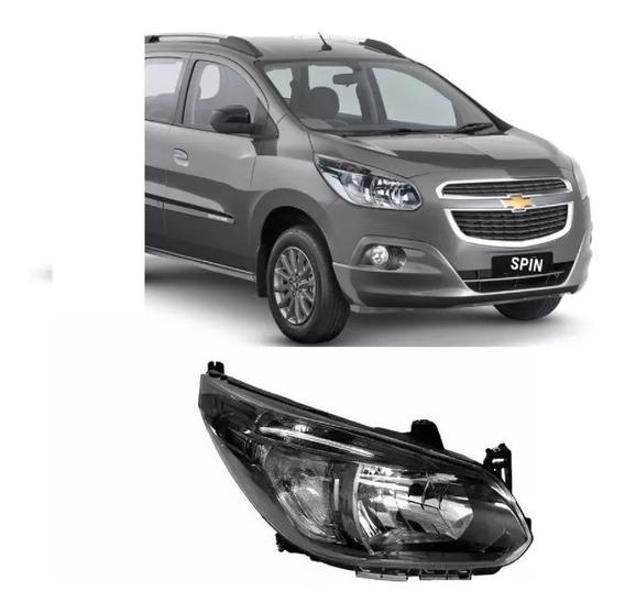 Farol Gm Spin 12/18 Ld Mascara Negra Mg30077br