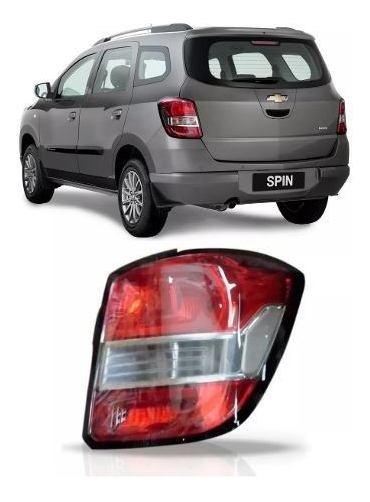 Lanterna Traseira Spin 12/17 Ld Bicolor Borda Pret 049442bbs