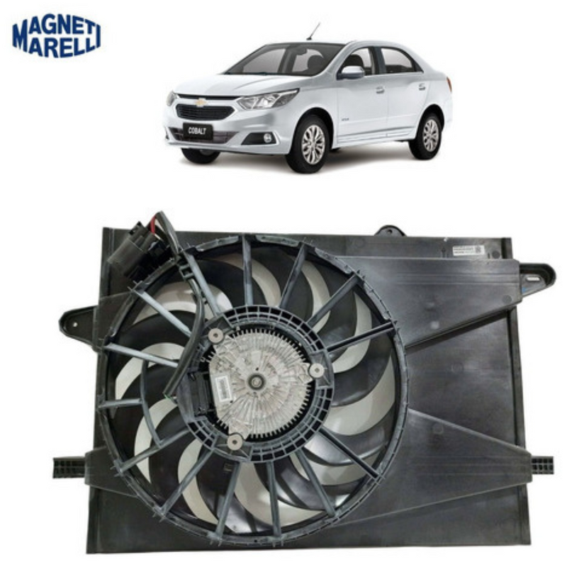 Eletroventilador gm onix/cobalt/prisma 17/ c/ar automatico