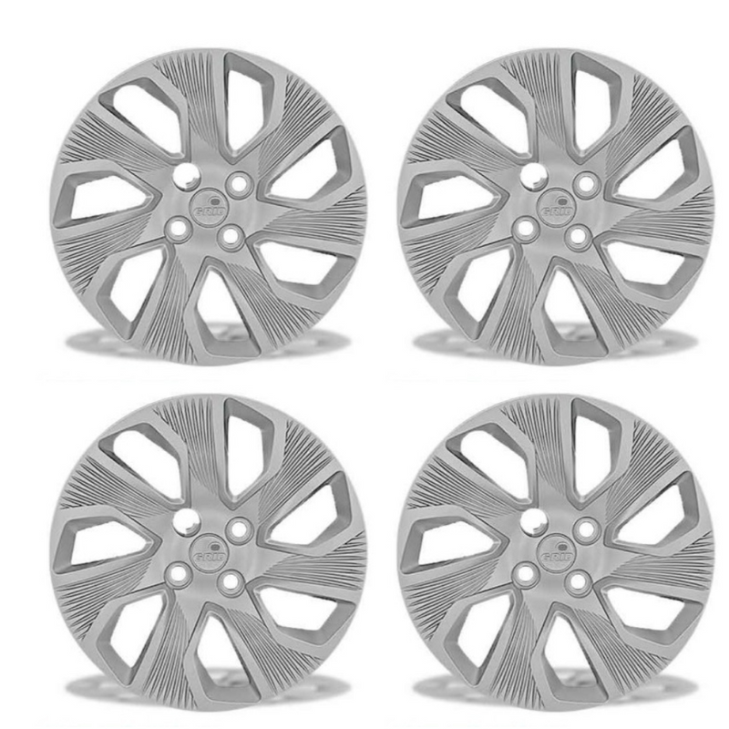 Jogo Calota 4 Pcs Aro 14 Fiat Grand Siena 14/15 Cubo Baixo Grid 212cb