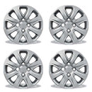 Jogo Calota 4 Pcs Aro 14 Ford Ka Sedan 19/ Cubo Baixo Grid 342cb