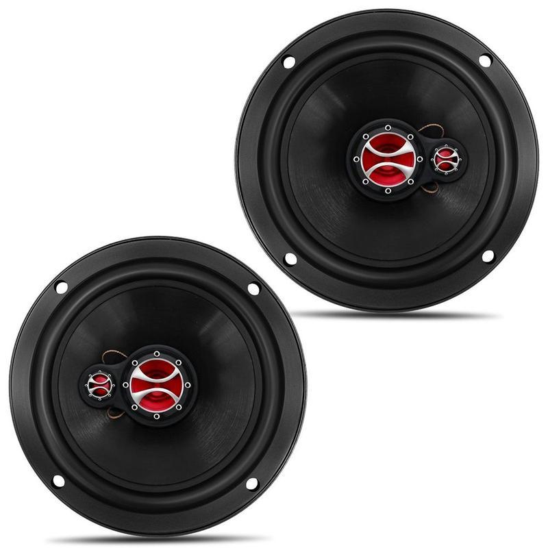 Par Alto Falante Triaxial 6 Polegadas 50w 01201