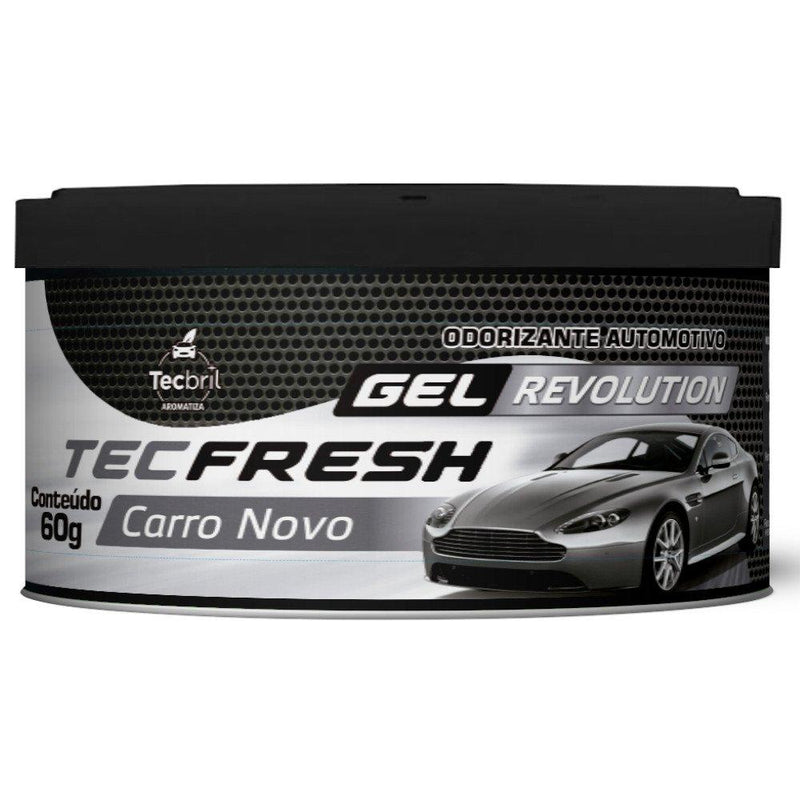 Odorizante Automotivo Tecfresh Gel Carro Novo 60g Tecbril5920140